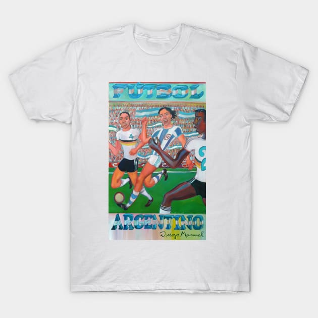 Fútbol argentino T-Shirt by diegomanuel